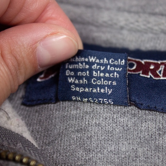 JanSport Miami University Redhawks Quarter Zip Sweatshirt Men's Size XL - Picture 5 of 7